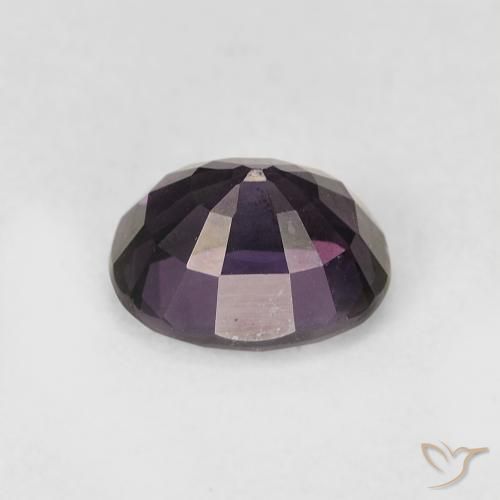 Spinelle violet naturelle coupe ovale, 1,50 ct, VVS
