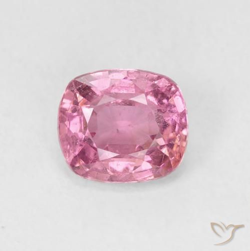 Spinelle rose naturelle coupe coussin, 1,47 ct, VS