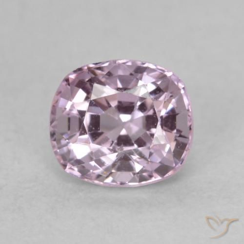 0.65ct Naturel Violet grisâtre Spinelle, Coussin, VS, Photo A