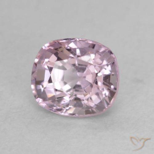 Spinelle Violet grisâtre naturelle Coussin, 0.65 ct, VS