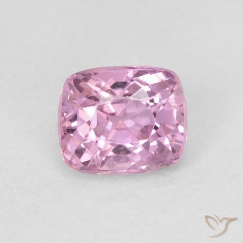 0.46ct Naturel Rose bubblegum léger Spinelle, Coussin, VVS