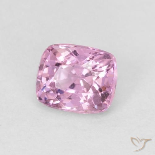 Spinelle Rose bubblegum léger naturelle Coussin, 0.46 ct, VVS