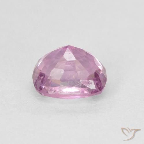Spinelle Rose bubblegum léger naturelle Coussin, 0.46 ct, VVS