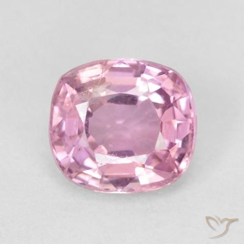 Spinelle rose naturelle coupe coussin, 0,63 ct, VVS-VS