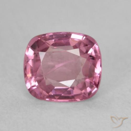 0.66ct Naturel Violet foncé Spinelle, Coussin, VVS-VS