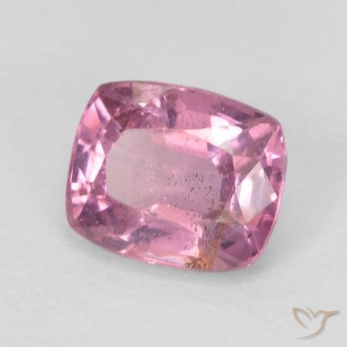 Spinelle Rose moyen naturelle Coussin, 0.71 ct, VVS-VS