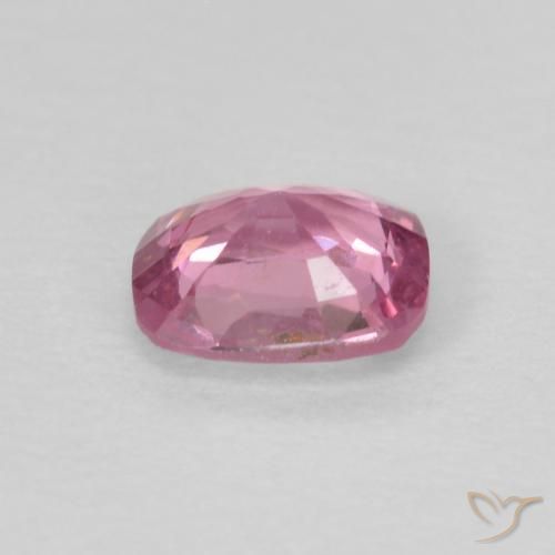 Spinelle Rose bubblegum naturelle Coussin, 0.42 ct, VVS