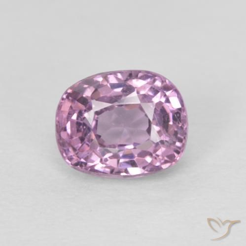 0.56ct Naturel Rose Pourpre Spinelle, Coussin, VS