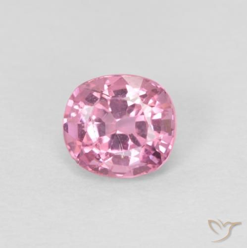 0.37ct Naturel Rose moyen Spinelle, Coussin, VS