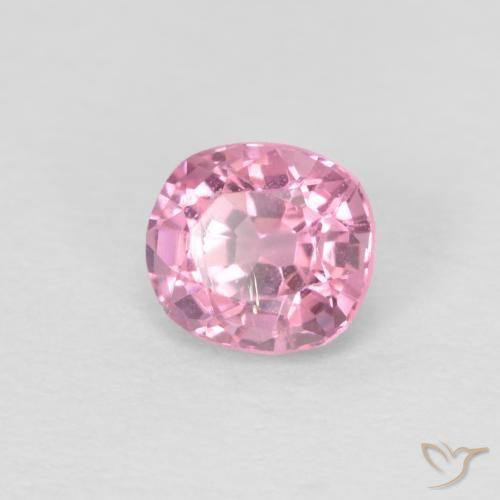 Spinelle Rose moyen naturelle Coussin, 0.37 ct, VS