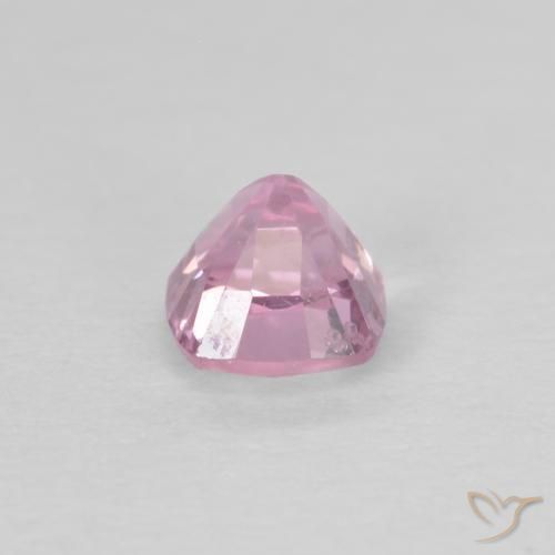 Spinelle Rose très clair naturelle Coussin, 0.40 ct, VVS-VS