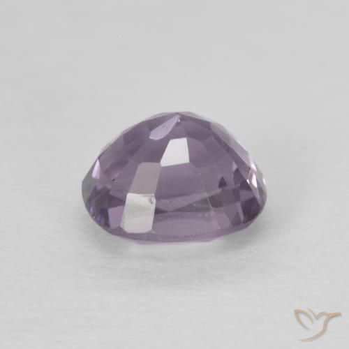 Spinelle Violet grisâtre léger naturelle Coussin, 0.66 ct, VS