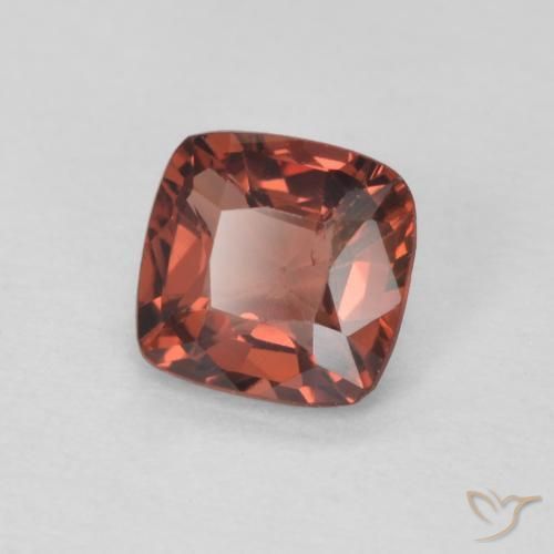 Spinelle Baies rouge profond naturelle Coussin, 0.51 ct, VVS