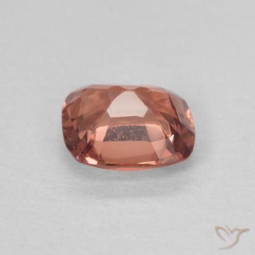 Spinelle Orange rougeâtre naturelle Coussin, 0.55 ct, VVS-VS