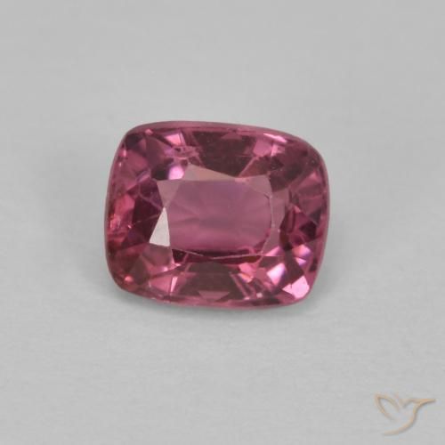 0.60ct Naturel Violet foncé Spinelle, Coussin, VVS-VS