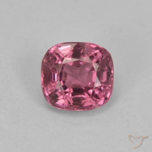 0.63ct Naturel Pourpre moyen Spinelle, Coussin, VVS-VS