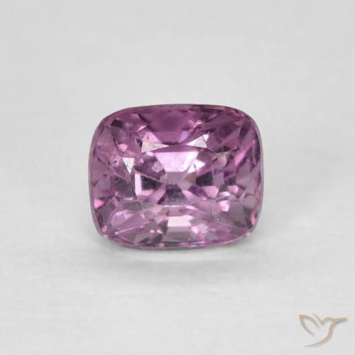 0.50ct Naturel Pourpre moyen Spinelle, Coussin, VS