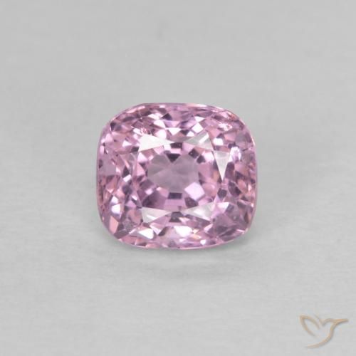 Spinelle Rose moyen naturelle Coussin, 0.59 ct, VVS-VS