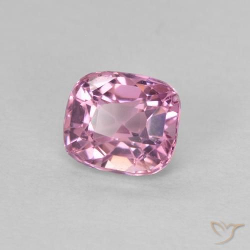 Spinelle Medium Light-Pink naturelle Coussin, 0.59 ct, VVS-VS