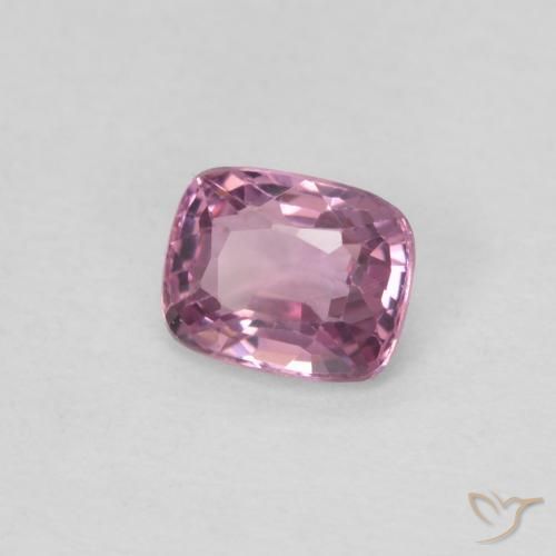 Spinelle Rose clair naturelle Coussin, 0.41 ct, VVS-VS