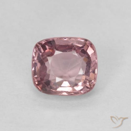 0.64ct Naturel Rose moyen Spinelle, Coussin, VVS-VS