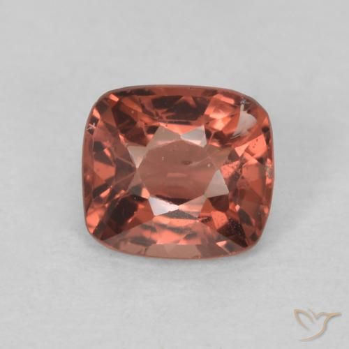 0.53ct Naturel Baies rouge profond Spinelle, Coussin, VS