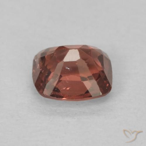 Spinelle Baies rouge profond naturelle Coussin, 0.53 ct, VS