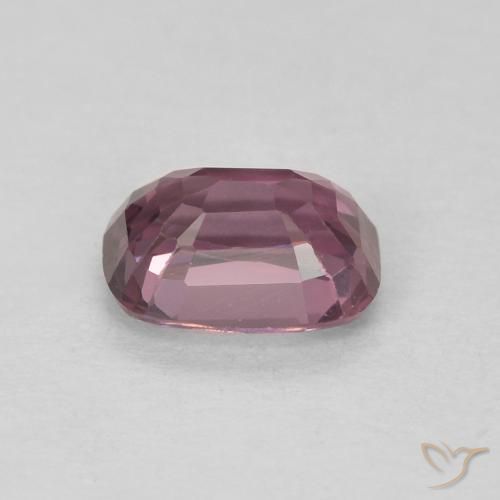Spinelle Pourpre rougeâtre foncé naturelle Coussin, 0.58 ct, VVS