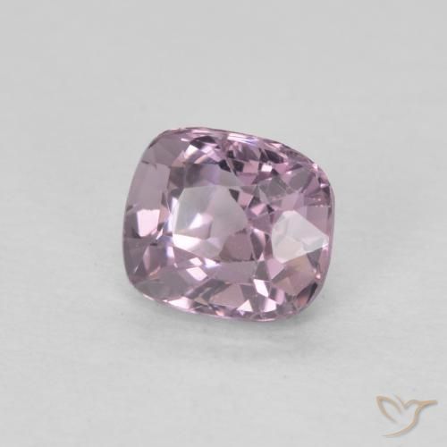 Spinelle Rose lavande naturelle Coussin, 0.57 ct, VVS-VS