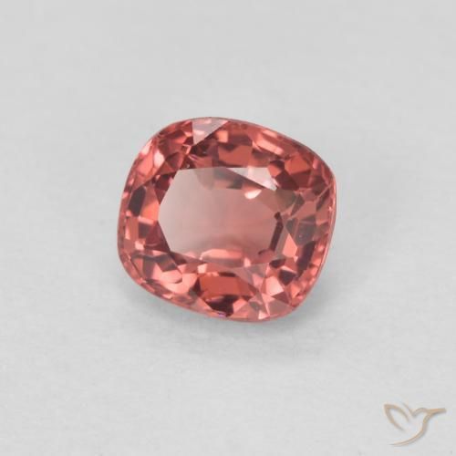 Spinelle Rose framboise naturelle Coussin, 0.55 ct, VVS-VS