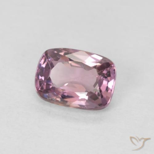 Spinelle Violet clair naturelle Coussin, 0.50 ct, VS