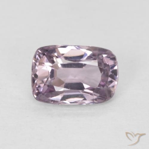 0.56ct Naturel Pourpre grisâtre léger Spinelle, Coussin, VS