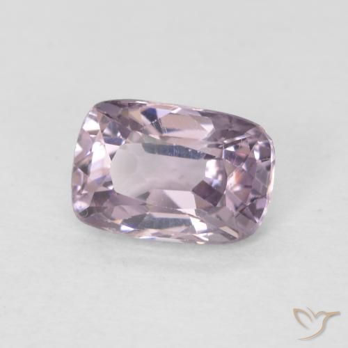 Spinelle Pourpre grisâtre léger naturelle Coussin, 0.56 ct, VS