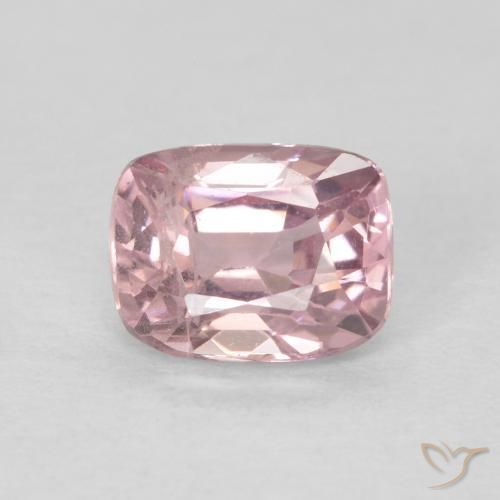 0.67ct Naturel Medium Light-Pink Spinelle, Coussin, VS