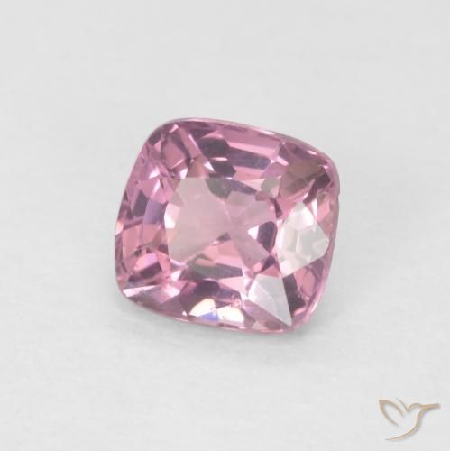 Spinelle Rose très clair naturelle Coussin, 0.55 ct, VS