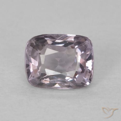 0.55ct Naturel Dark Grey Purple Spinelle, Coussin, VVS