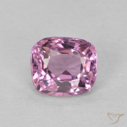 0.50ct Naturel Pourpre moyen Spinelle, Coussin, VVS