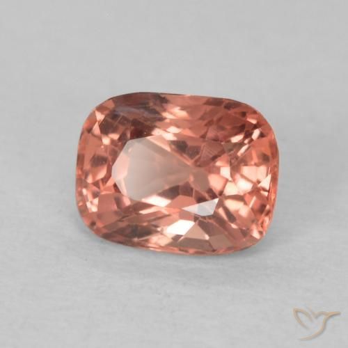 Spinelle Rose rougeâtre naturelle Coussin, 0.55 ct, VVS
