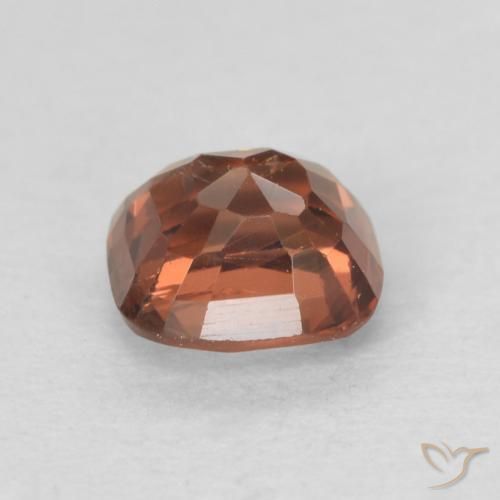 Spinelle Rouge-orange naturelle Coussin, 0.63 ct, VS