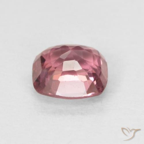 Spinelle Violet rougeâtre naturelle Coussin, 0.49 ct, VS