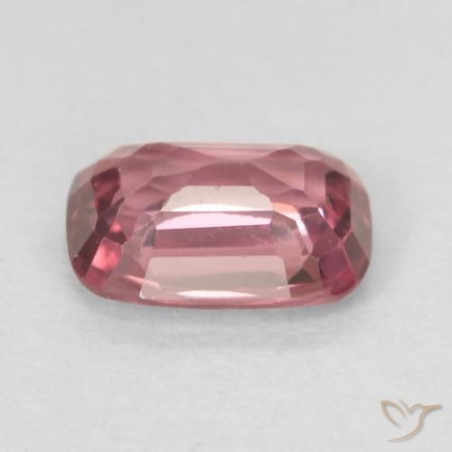 Spinelle Medium Dark-Purple naturelle Coussin, 0.63 ct, VS