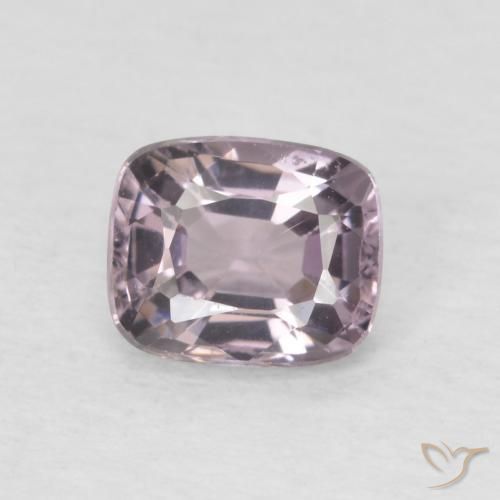 0.67ct Naturel Violet Rosâtre Spinelle, Coussin, VVS-VS