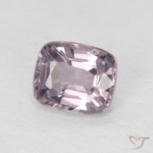 Spinelle Violet Rosâtre naturelle Coussin, 0.67 ct, VVS-VS
