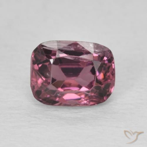0.81ct Naturel Rose-magenta Spinelle, Coussin, VS-SI
