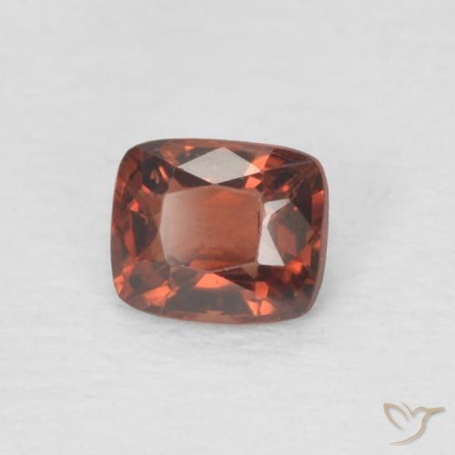 Spinelle Rouge Sangria naturelle Coussin, 0.45 ct, VVS-VS