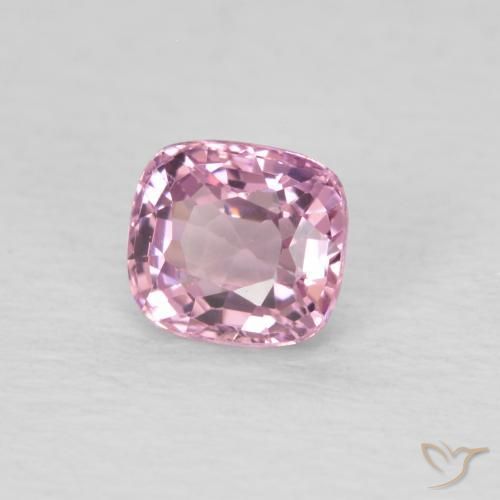 Spinelle Rose bubblegum naturelle Coussin, 0.45 ct, VVS-VS