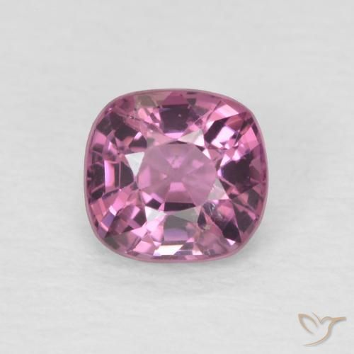 0.68ct Naturel Pourpre moyen Spinelle, Coussin, VVS-VS