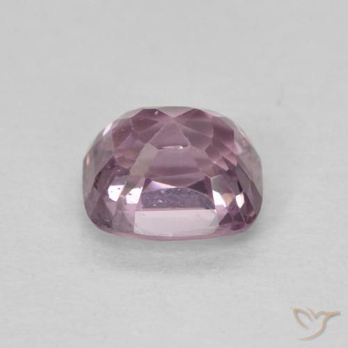 Spinelle Violet Rosâtre naturelle Coussin, 0.71 ct, VS