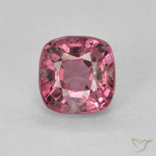 0.81ct Naturel Pourpre de baies roses Spinelle, Coussin, VS