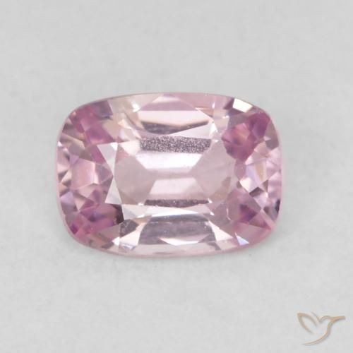 0.57ct Naturel Rose pourpre léger Spinelle, Coussin, VVS-VS